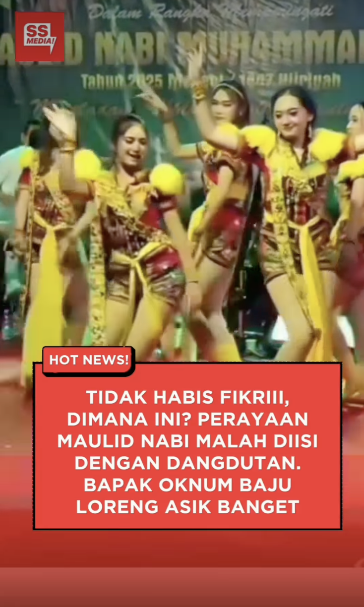  Joget erotis di perayaan Maulid Nabi